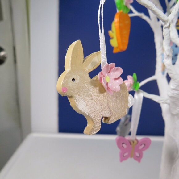 Spring Tree 16" tall Base 3 1/2" x 4" wide Hand Painted #2 - Picture 11 of 11